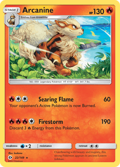 Arcanine - Reverse Holofoil