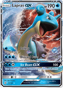 Lapras-GX - Holofoil