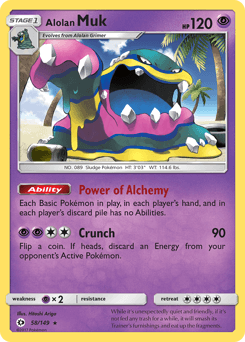 Alolan Muk - Reverse Holofoil