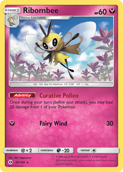 Ribombee - Reverse Holofoil