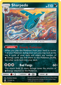 Sharpedo - Normal