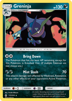 Greninja - Reverse Holofoil