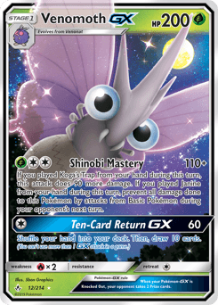 Venomoth-GX - Holofoil