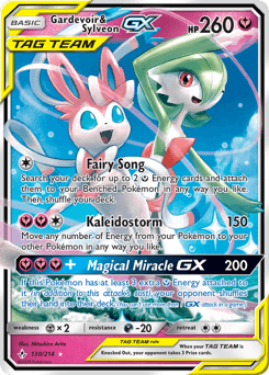 Gardevoir & Sylveon-GX - Holofoil