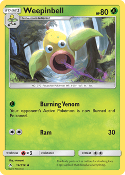Weepinbell - Normal