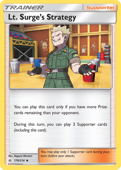 Lt. Surge's Strategy - Normal