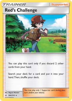 Red's Challenge - Reverse Holofoil