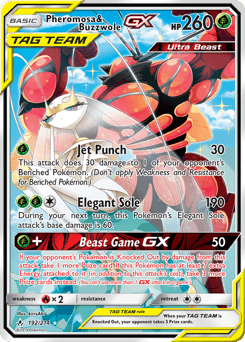 Pheromosa & Buzzwole-GX - Holofoil