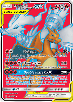 Reshiram & Charizard-GX - Holofoil