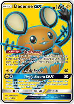 Dedenne-GX - Holofoil