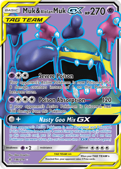 Muk & Alolan Muk-GX - Holofoil