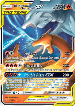 Reshiram & Charizard-GX - Holofoil