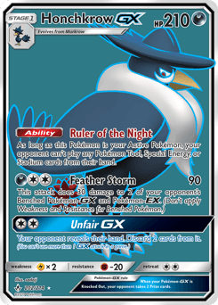 Honchkrow-GX - Holofoil