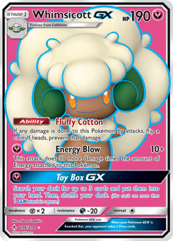 Whimsicott-GX - Holofoil