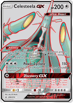 Celesteela-GX - Holofoil