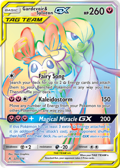 Gardevoir & Sylveon-GX - Holofoil