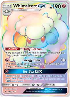 Whimsicott-GX - Holofoil