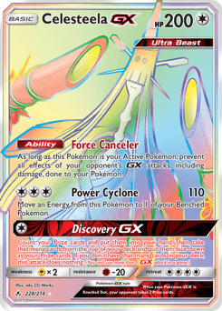 Celesteela-GX - Holofoil