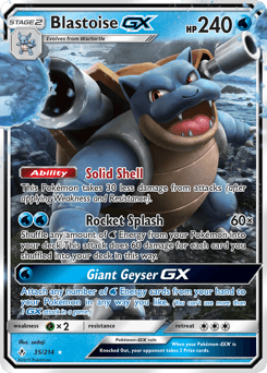Blastoise-GX - Holofoil