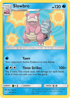 Slowbro - Reverse Holofoil
