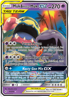 Muk & Alolan Muk-GX - Holofoil