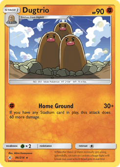 Dugtrio - Normal
