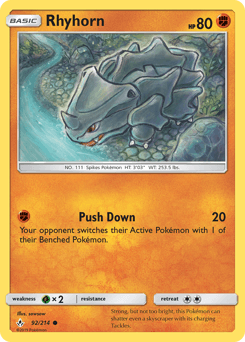 Rhyhorn - Normal