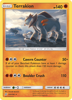 Terrakion - Reverse Holofoil