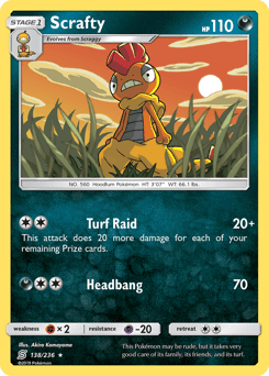 Scrafty - Normal