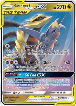 Garchomp & Giratina-GX - Holofoil