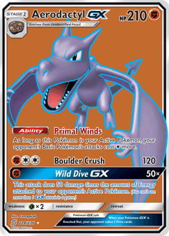 Aerodactyl-GX - Holofoil