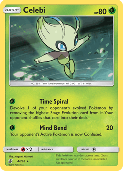 Celebi - Reverse Holofoil