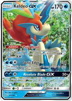Keldeo-GX - Holofoil
