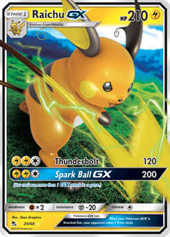 Raichu-GX - Holofoil