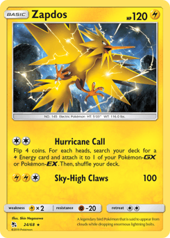 Zapdos - Reverse Holofoil
