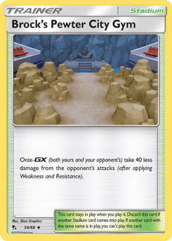 Brock's Pewter City Gym - Normal