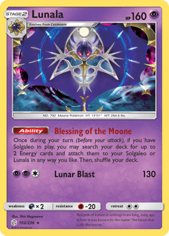 Lunala - Reverse Holofoil