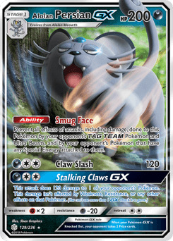 Alolan Persian-GX - Holofoil