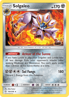 Solgaleo - Reverse Holofoil