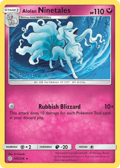 Alolan Ninetales - Reverse Holofoil