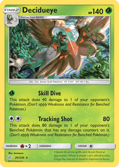 Decidueye - Reverse Holofoil