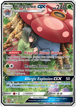 Vileplume-GX - Holofoil