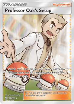 Professor Oak's Setup - Holofoil