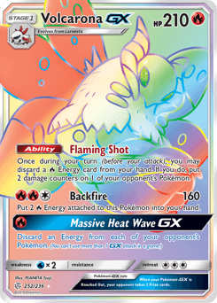 Volcarona-GX - Holofoil