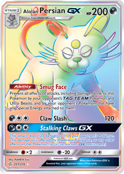 Alolan Persian-GX - Holofoil
