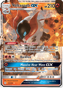 Volcarona-GX - Holofoil