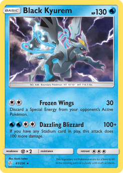 Black Kyurem - Reverse Holofoil