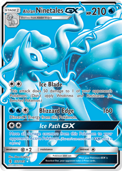 Alolan Ninetales-GX - Holofoil