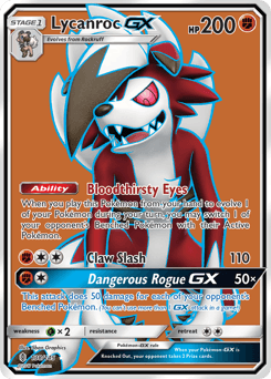 Lycanroc-GX - Holofoil