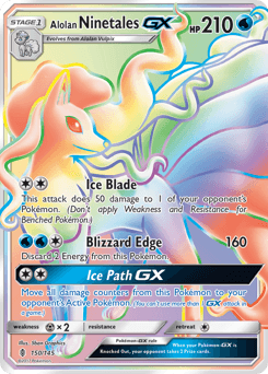 Alolan Ninetales-GX - Holofoil